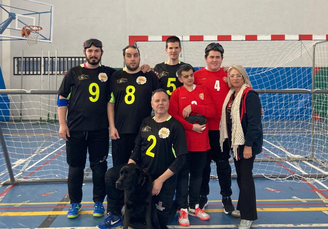 Navarra se proclama subcampeona del Torneo Nacional de Goalball celebrado en Santa Marta de Tormes, Salamanca